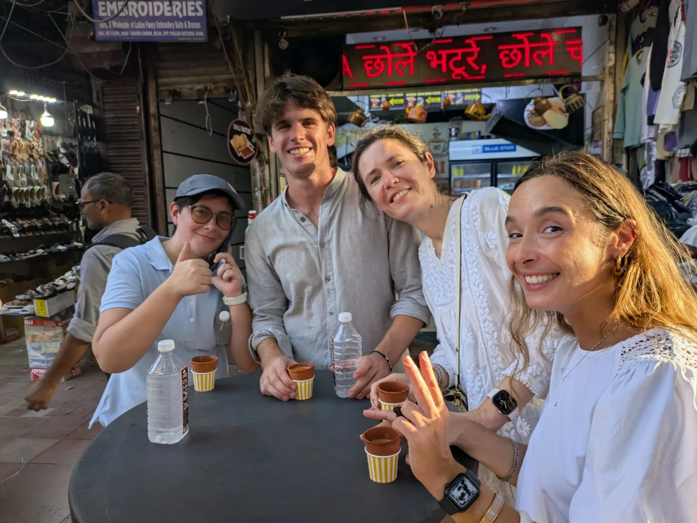 First Time in India